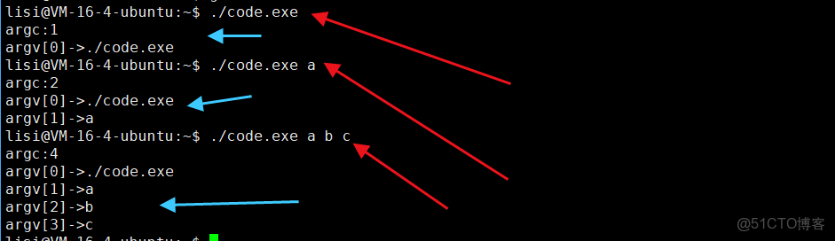 【Linux】環境變量和命令行參數_命令行 變量_bash_04
