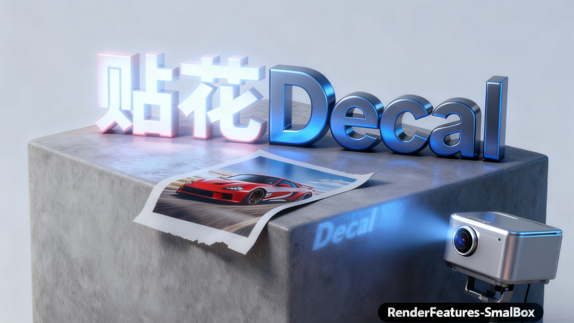 Unity Shader學習：貼花（Decal）_貼圖