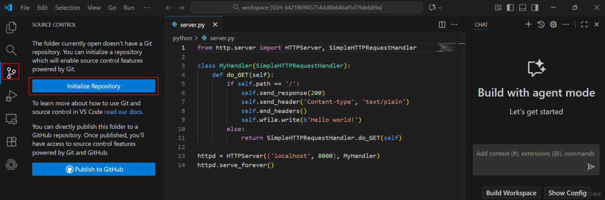 基於華為開發者空間開發平台-雲開發環境（容器），完成貪吃蛇小遊戲開發_AI Agent_05
