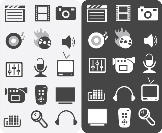 Free Icons Round-Up - Media Icons