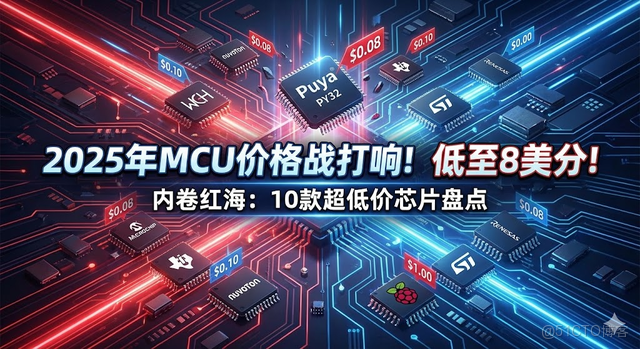 半導體行業2025年最便宜10款MCU芯片_應用場景