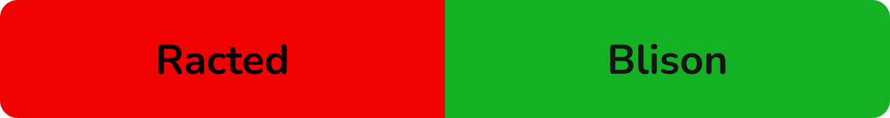 Red and green in backgroun
