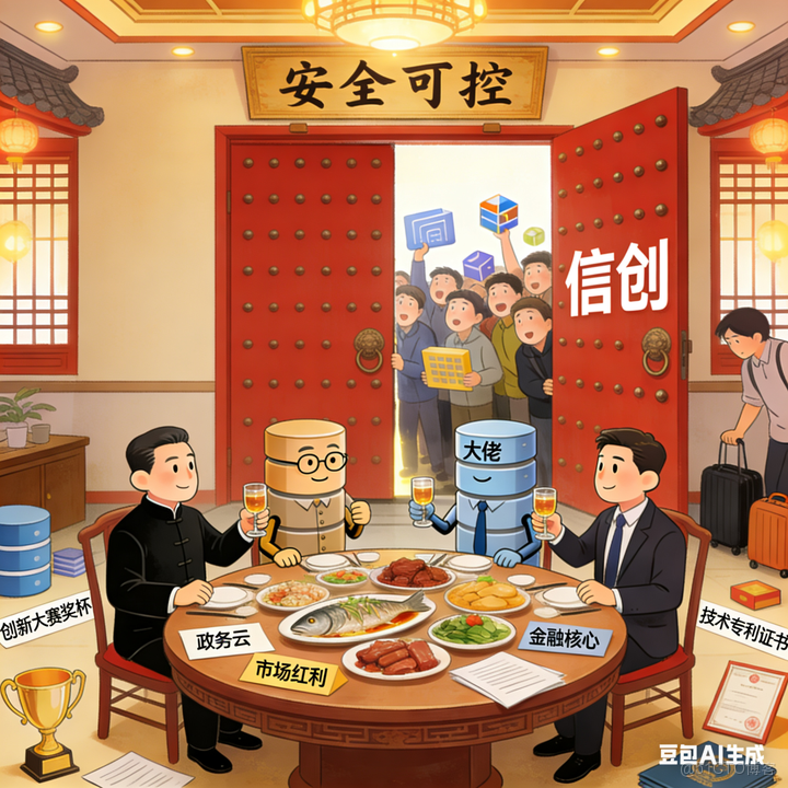 從豆包手機到信創名錄：一場關於“入口”的戰爭_數據庫_03