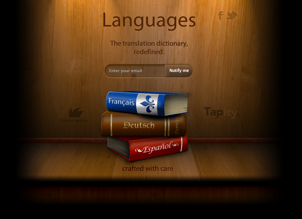 Teaser websites like this one can help build anticipation and collect email addresses.