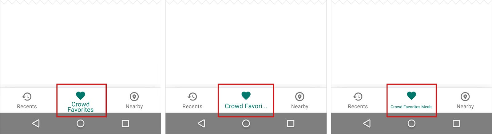 Avoid long text labels