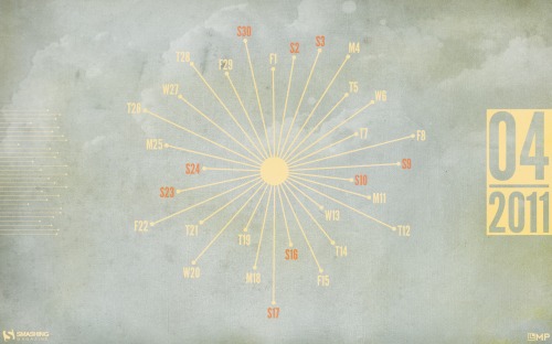 Smashing Wallpaper - April 2011