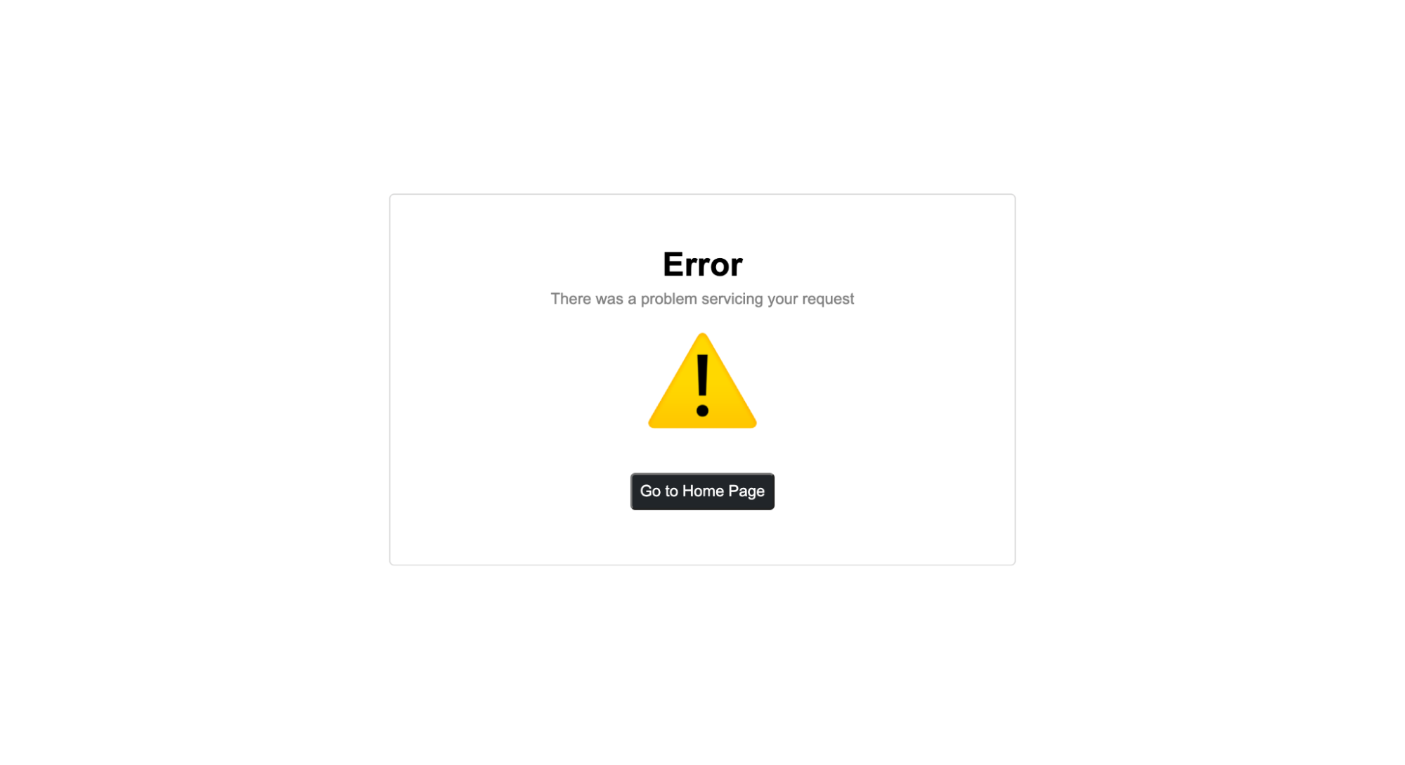 Twilio Vanilla JS Chat App Error Page