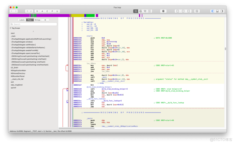 Hopper Disassembler試用版如何使用_Desktop_02