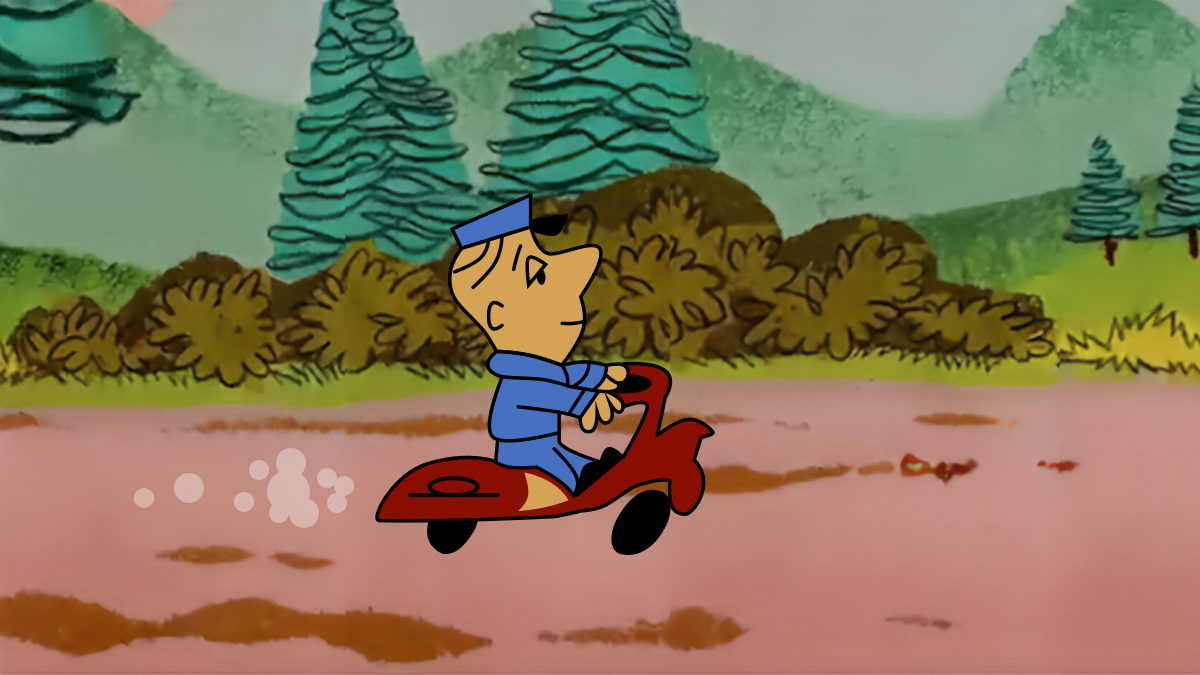 The Yogi Bear Show, author’s recreation of dissecting movement