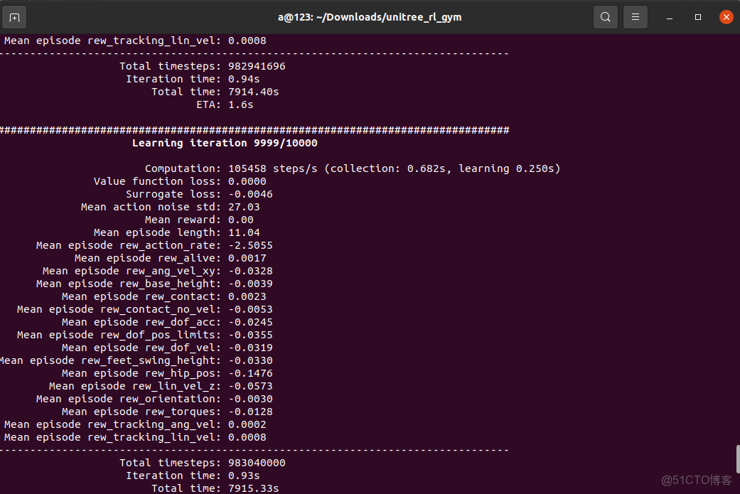 Ubuntu 20.04 利用 Issac Gym 進行宇樹G1人形機器人進行強化學習訓練（Linux仿真）_git_03