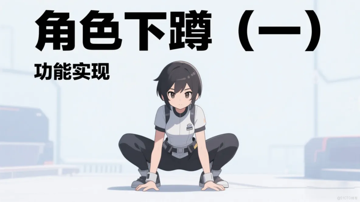 【Unity3D實例-功能-下蹲】角色下蹲（二）穿越隧道_c#_02