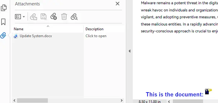 Python添加註釋附件到PDF
