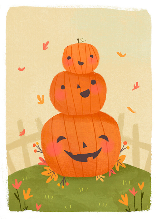 'Drawlloween' by Lindsay Dale-Scott