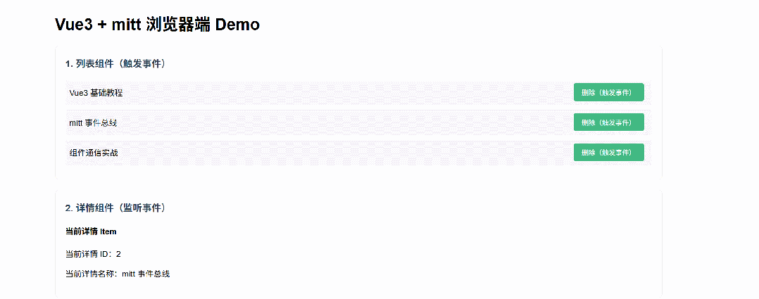 Vue3 實用篇：基於 mitt 打造靈活的組件通信與全局事件方案_封裝