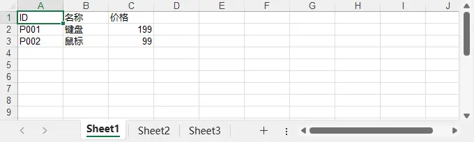 使用Python寫入字典列表到Excel文件
