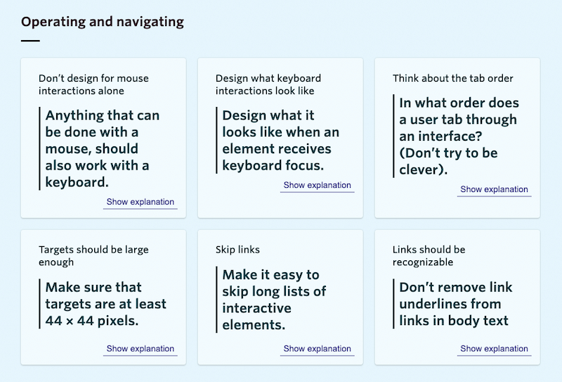 Accessibility for teams