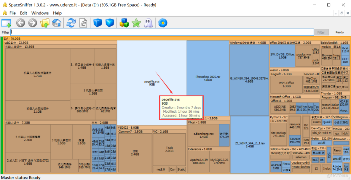 SpaceSniffer官網下載和安裝圖文教程（附中文版安裝包，非常詳細）_spacesniffer下載安裝_05