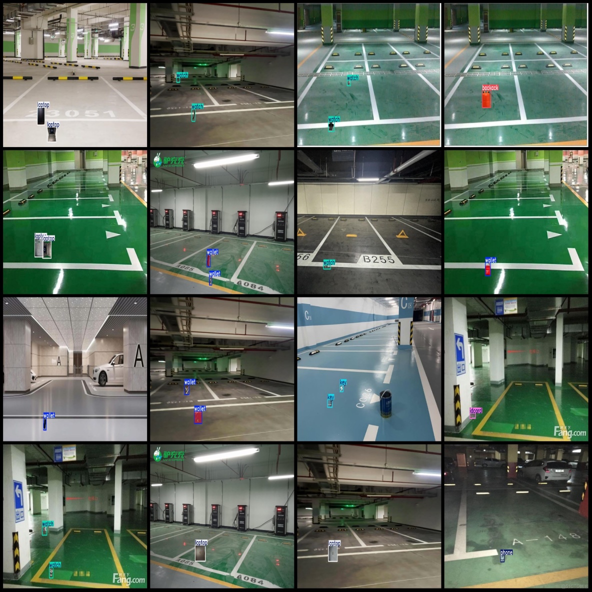 地下停車位處遺失物品遺留物檢測數據集VOC+YOLO格式700張7類別_數據集_04