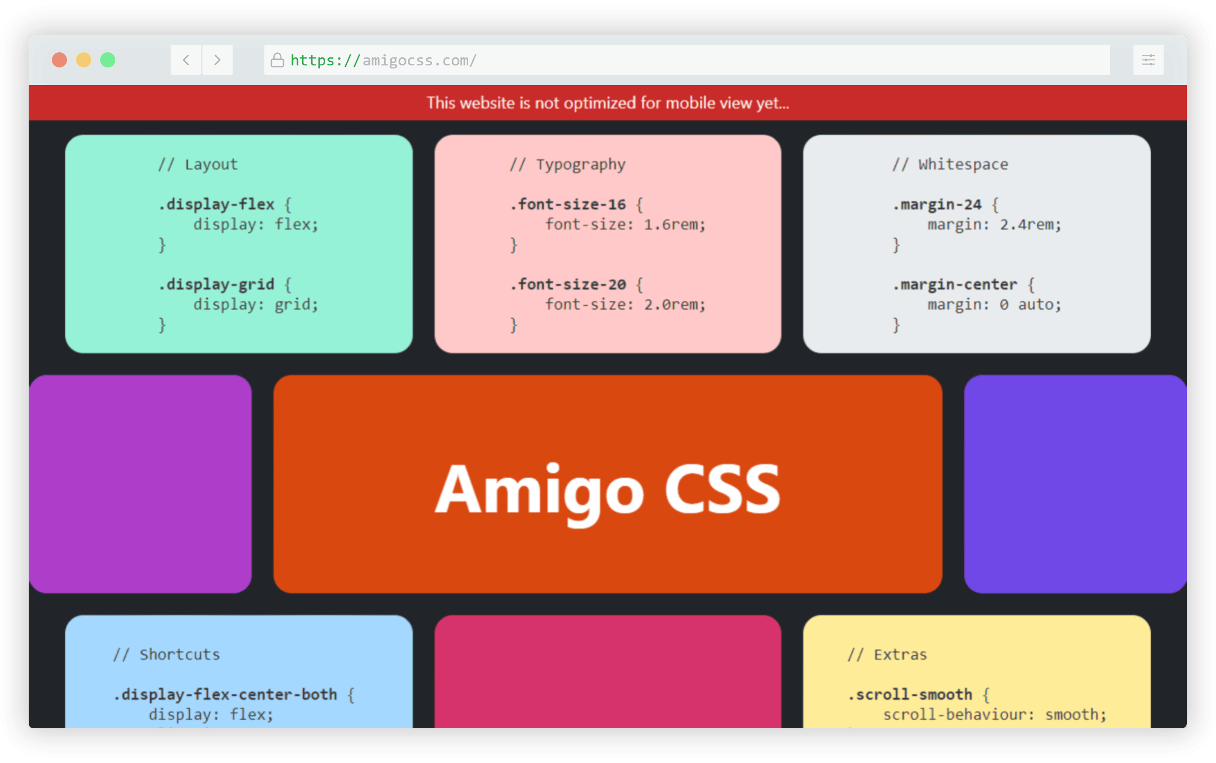 Amigo CSS