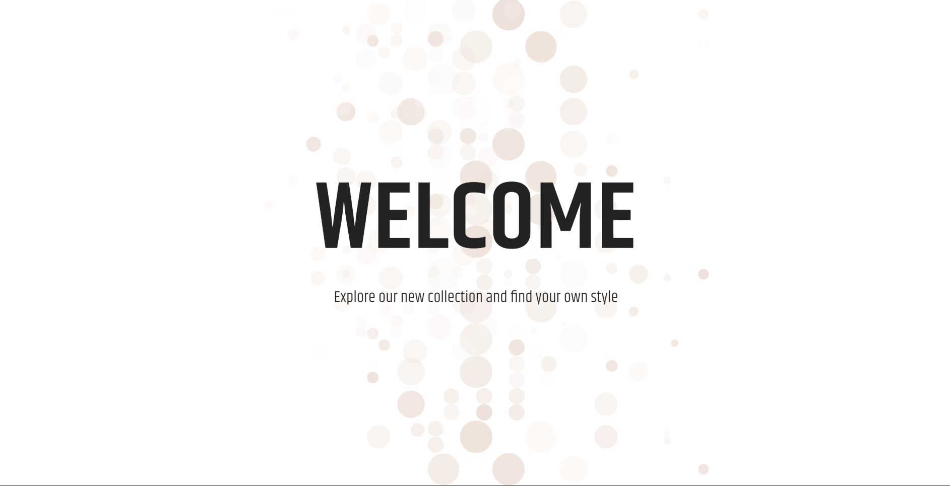 Image with chaotic background