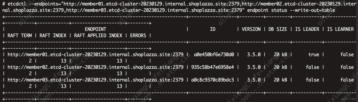 Etcd的使用 - Etcd集羣安裝 - 《Go學習手冊（For learning Go Tutorial）》_取值_02