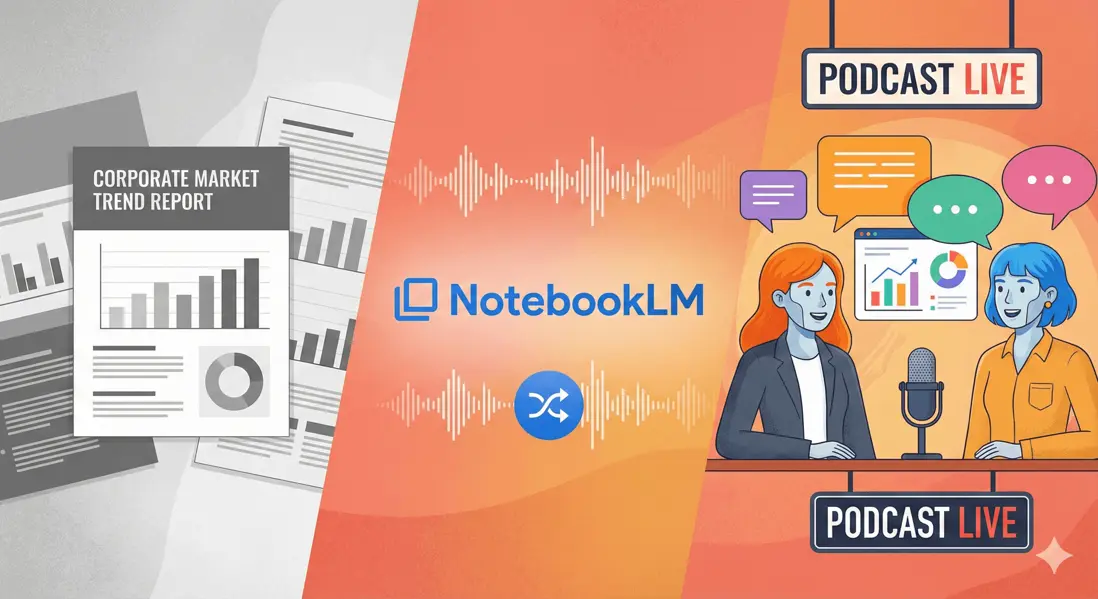 傳統大模型與NotebookLM對比圖