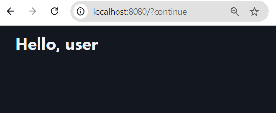 主頁 - 歡迎頁面