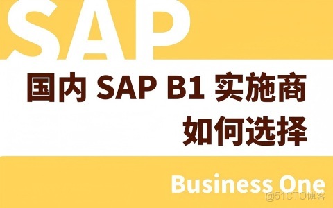 如何選擇國內SAP B1實施商？5大關鍵指標與國內十大廠商深度對比_解決方案
