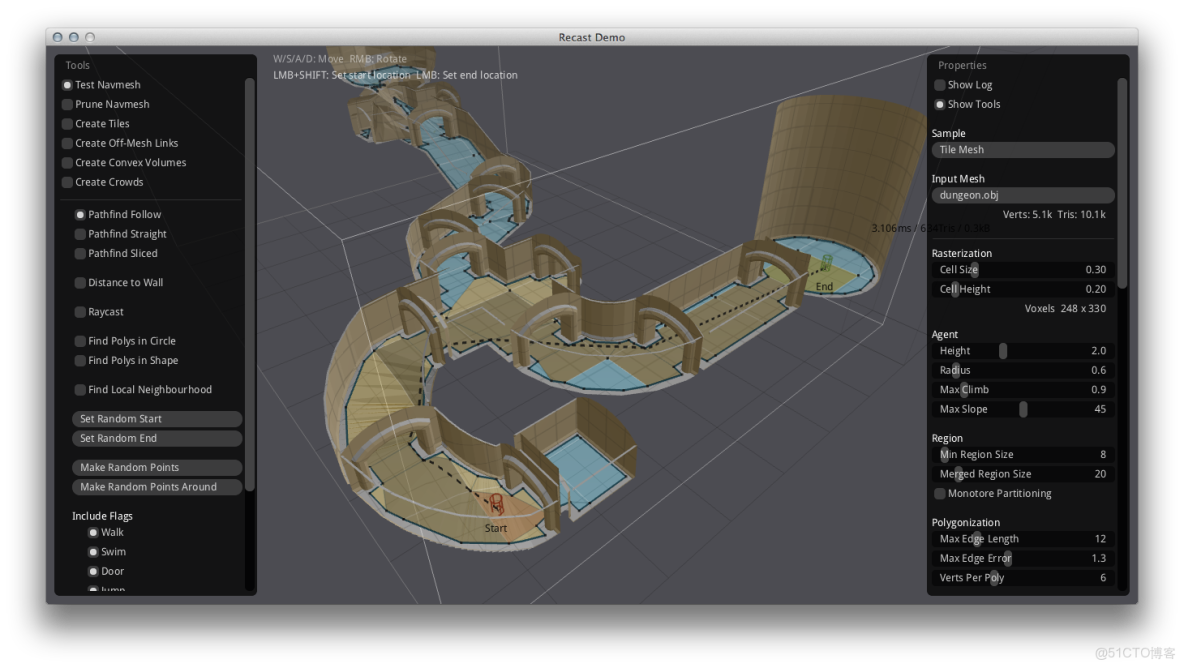 recastnavigation教程資源引導_路徑規劃