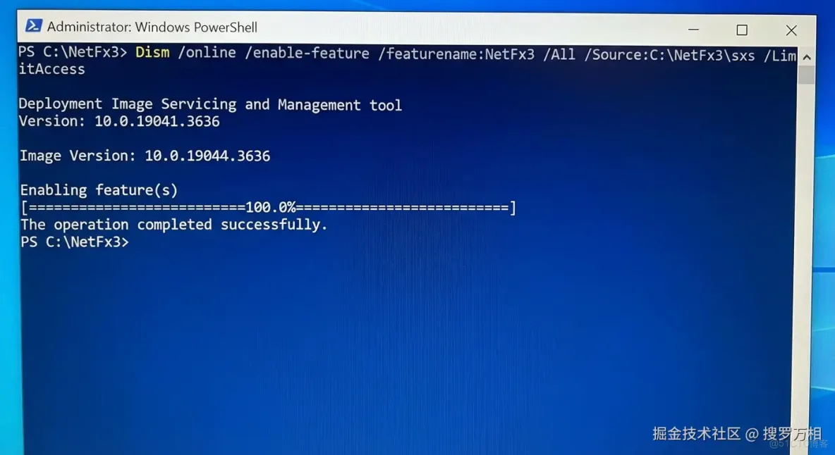 徹底解決 Windows 10 .NET Framework 3.5 安裝問題 | 超詳細圖文教程_安裝包_07
