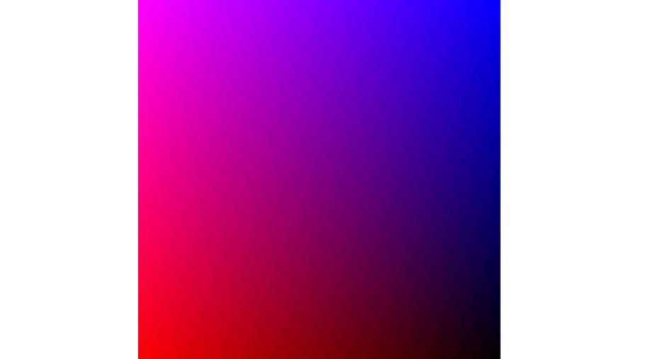 Example of map leveraging the red and blue color channels