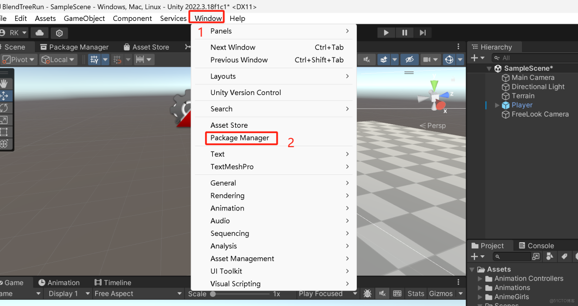 【Unity3D實例-功能-瞄準】舉槍瞄準（一）功能和鏡頭設置_遊戲開發_02