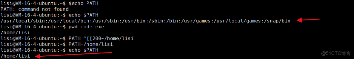 【Linux】環境變量和命令行參數_命令行 變量_bash_07
