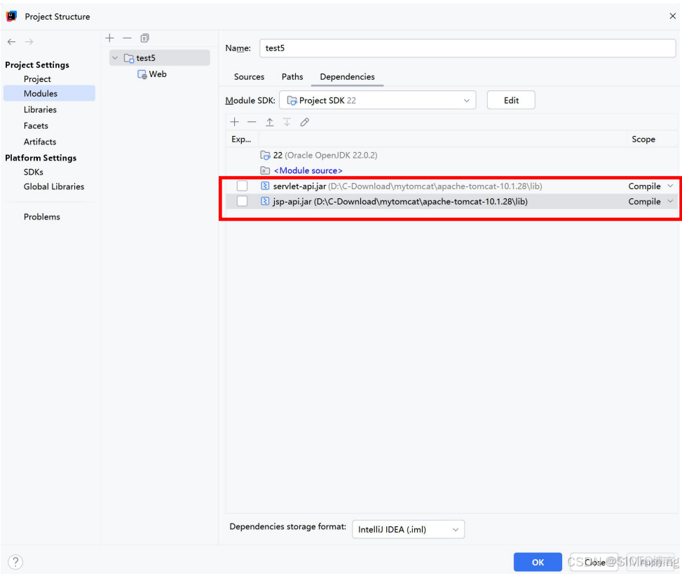 IDEA-java環境配置 Servlet+Tomcat部署教程_tomcat_15