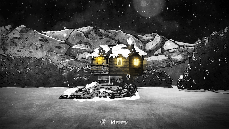 Christmas Wallpaper — The House On The River Drina