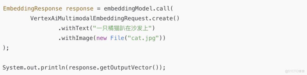 震撼！SpringAI 扛起多模態大旗：Google Vertex AI 嵌入模型太強了！_Google_08