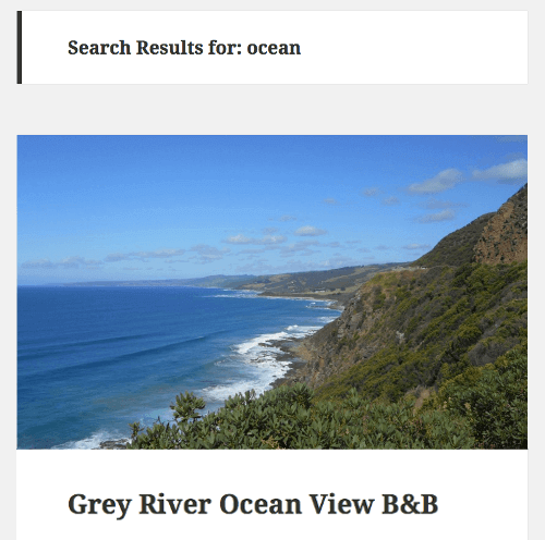 Advanced search form