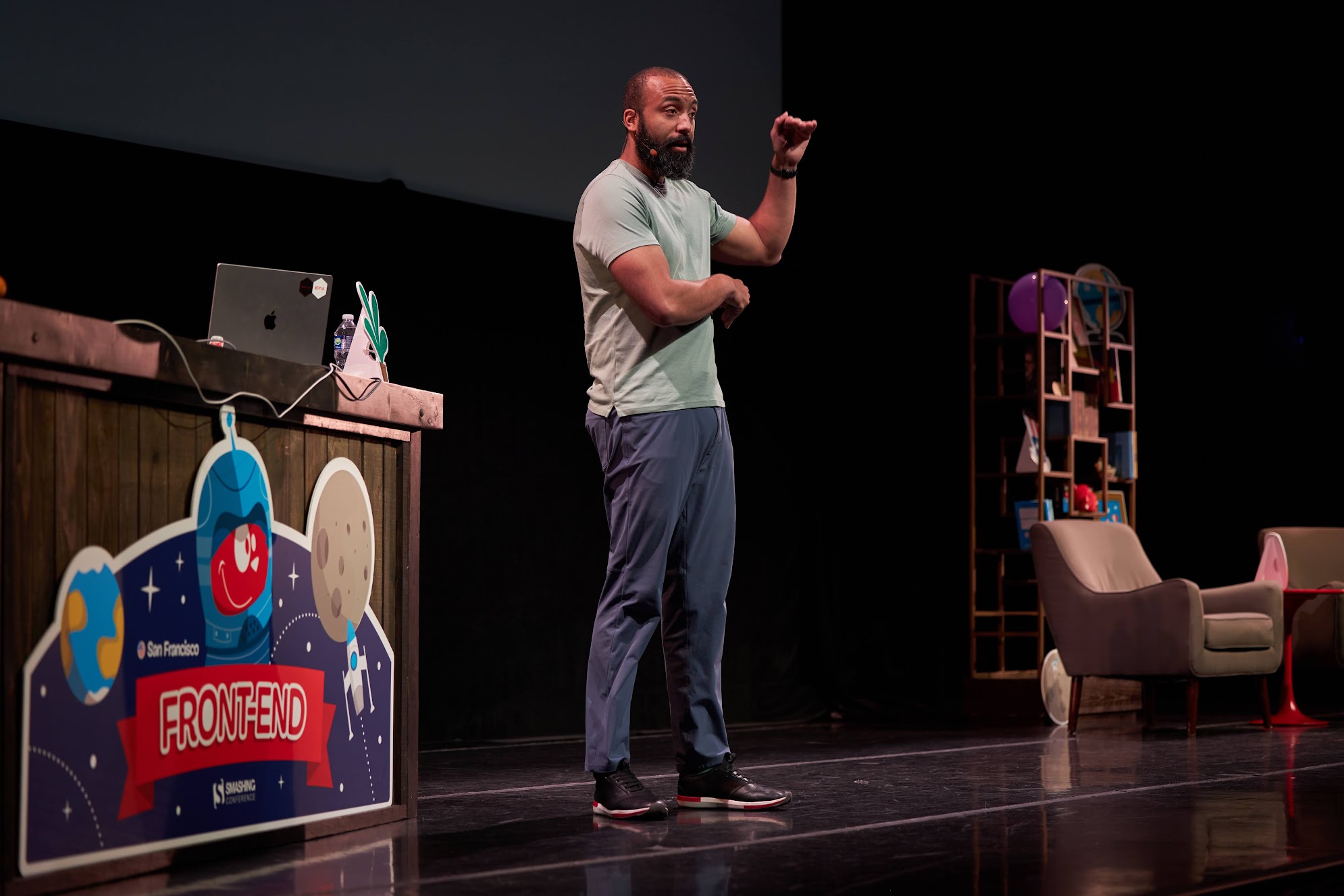 Jem Young held a talk on Engineering Management