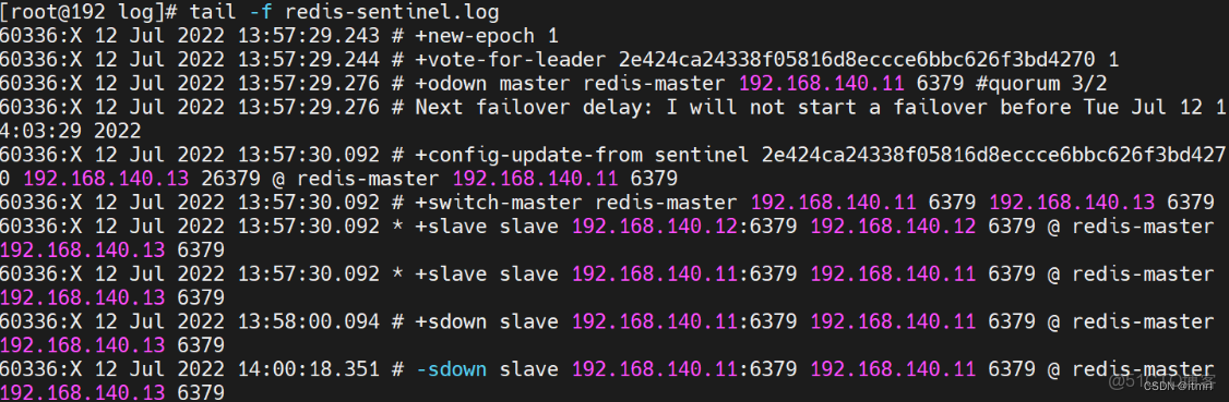 搭建並使用redis哨兵模式_Redis_10
