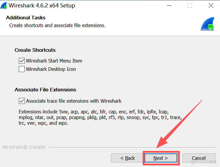 Wireshark中文版下載和安裝圖文版教程（附官網安裝包）_wireshark官網下載_06