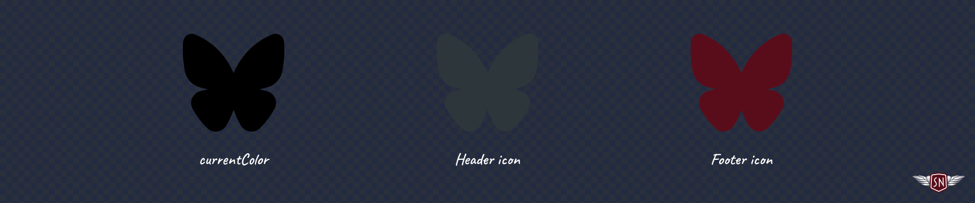 Custom properties for the fill colours in several Bluesky icons