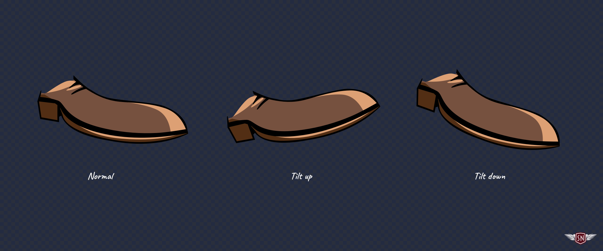 Foot tapping effect by animating the foot’s rotation