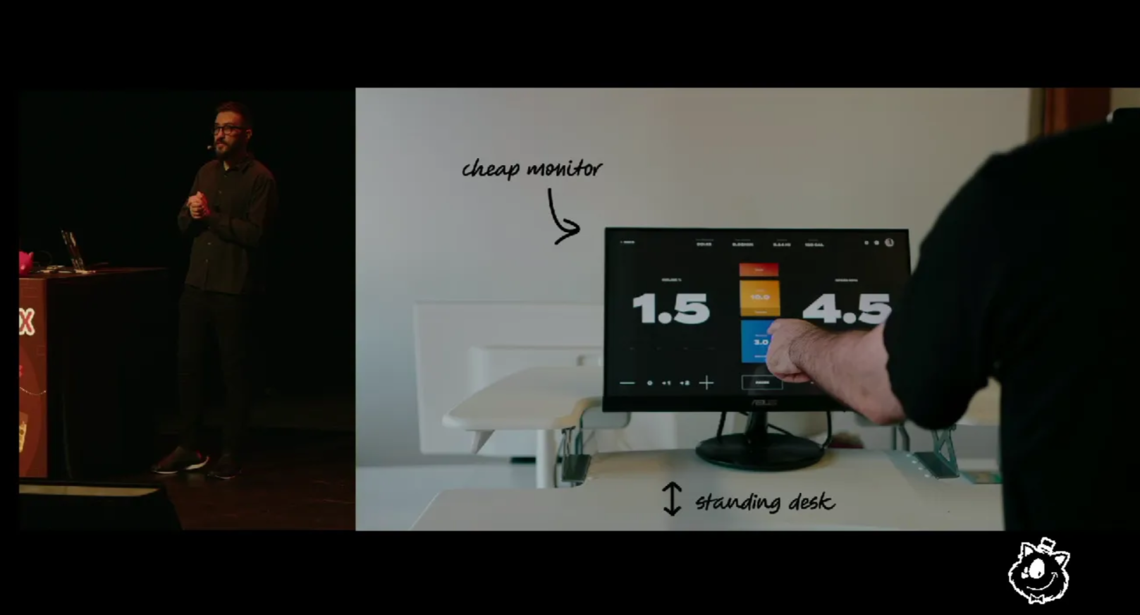 Fabricio Teixeira on stage