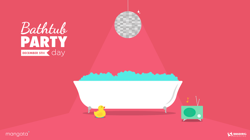 Bathtub Party Day