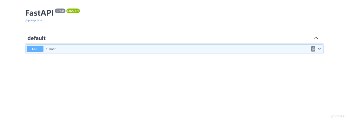FastAPI學習-1.環境準備與基礎入門_51CTO博客_#fastapi_03