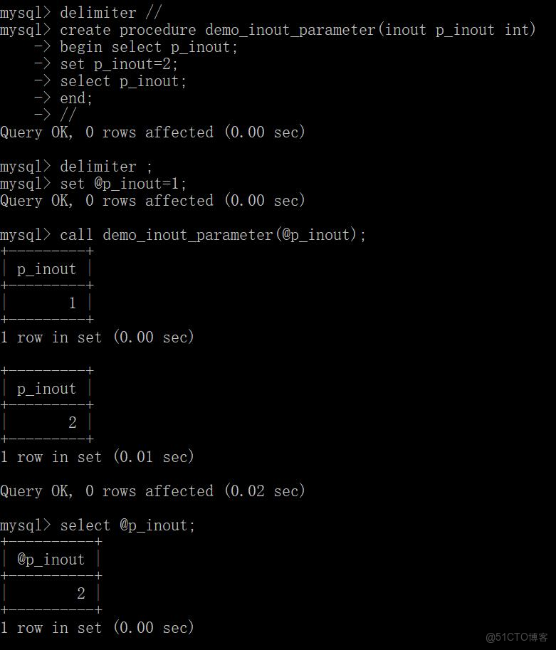 MySQL 21天學習計劃 - 第十三天：存儲過程與函數_SQL