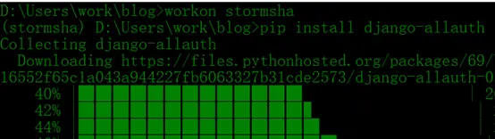 安裝django-allauth