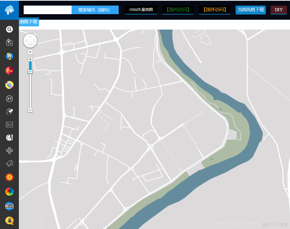 圖像識別兩條線有沒有搭接_#路網_05