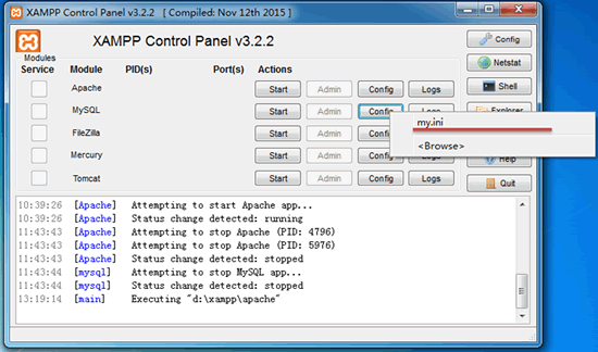 XAMPP下載和安裝圖文教程（附安裝包，適合新手）_XAMPP_17