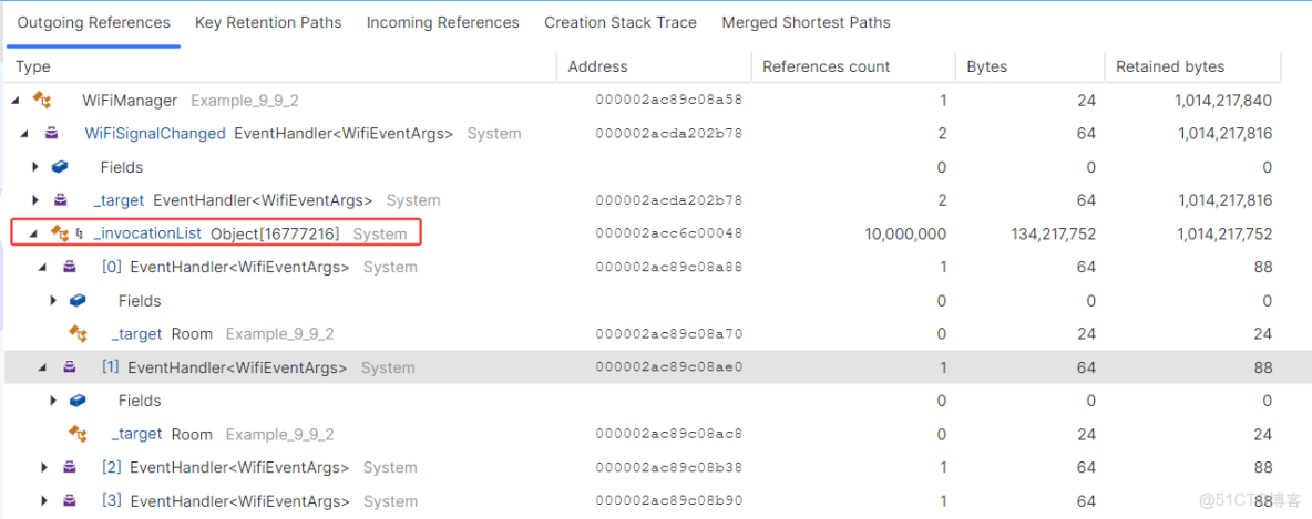 DotMemory系列：2. 事件泄露引發的內存暴漲分析_System_06